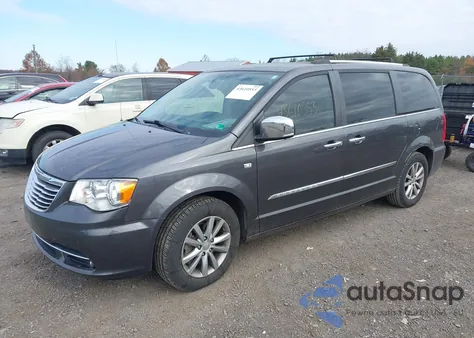 2014 Chrysler Town & Country Touring-L 30Th Anniversary из США, поврежденный, VIN 2C4RC1CG0ER413515